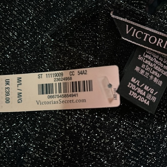 New with tags whimsigoth sheer black sparkle top - Picture 4 of 4